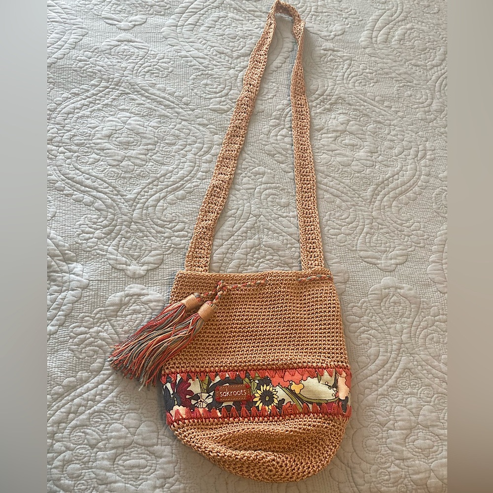 Like NEW! Sakroots Crochet Purse!